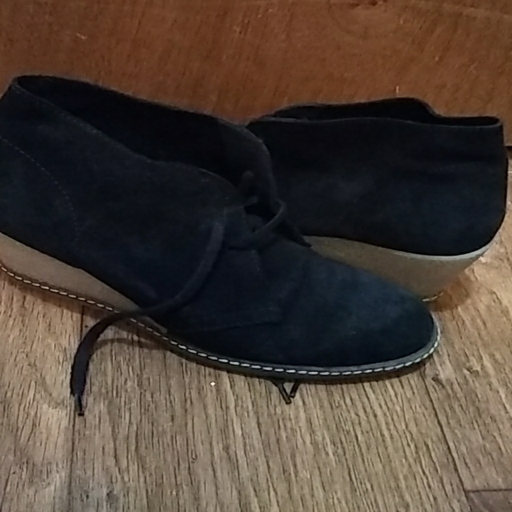 J.Crew Macalister wedge booties